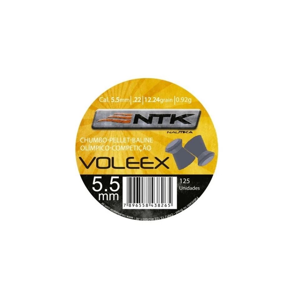 Chumbinho NTK Voleex 5.5 C/ 125 un