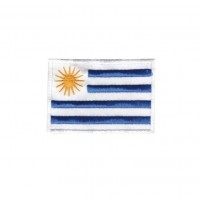 Patch Bordado Atack Militar Bandeira Uruguai com Velcro - Ranger