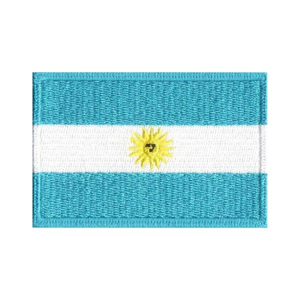 Patch Bordado Atack Militar Bandeira Argentina com Velcro