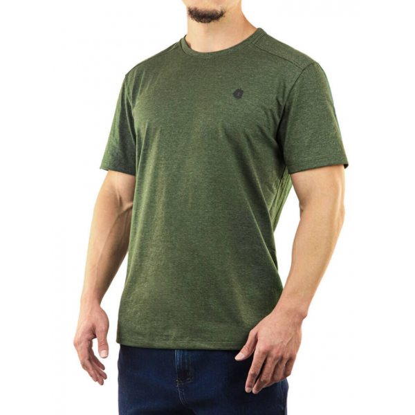 Camiseta Invictus Basic Masc - Verde Mescla 