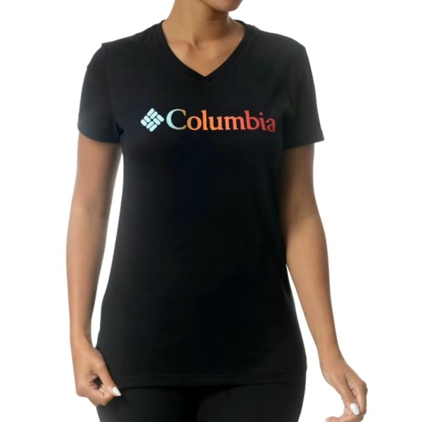 Camiseta Columbia Sun Trek Graphic Fem - Preta 