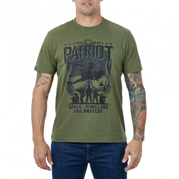 Camiseta Invictus Concept Special Forces - Verde