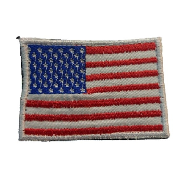 Patch Bordado Atack Militar Bandeira EUA com Velcro
