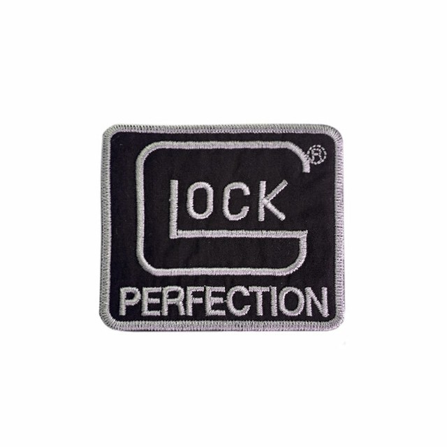 Patch Bordado Atack Militar Glock Perfection Com Velcro