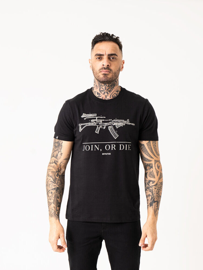 Camiseta Invictus Concept One Masc - Preta 