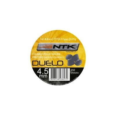 CHUMBINHO DUELO 4.5 C/ 250 PC NTK