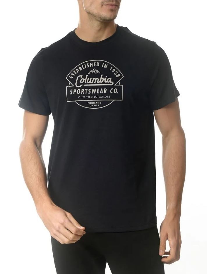 Camiseta Columbia CSC Outffited Masc - Preto 