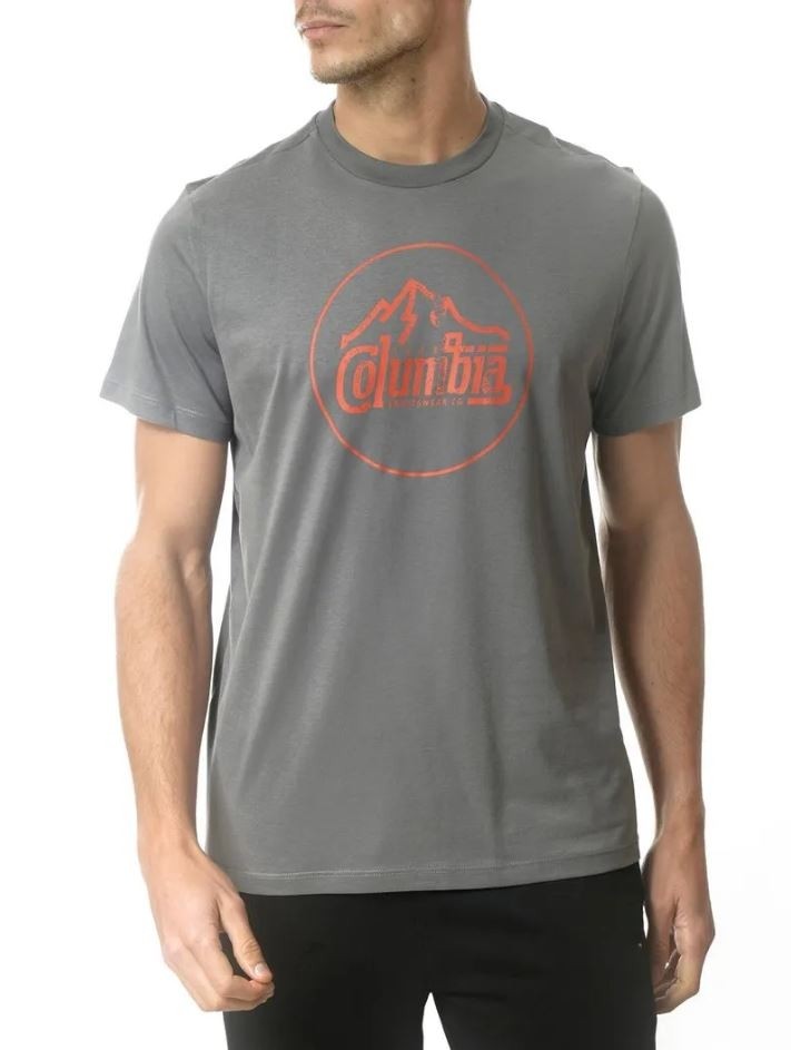 Camiseta Columbia Summit Seeker Retro Masc - Cinza