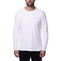 Camiseta Columbia Neblina M/L Masc - Branca